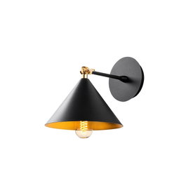 Opviq Berceste - 185BLACK-A Lámpara de pared negra